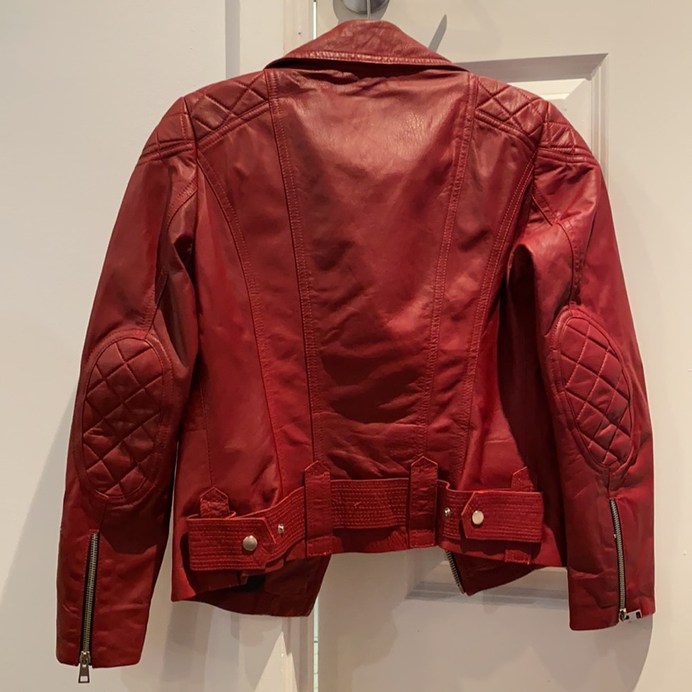 Leather (Genuine leather) jacket - Picture 3 of 4